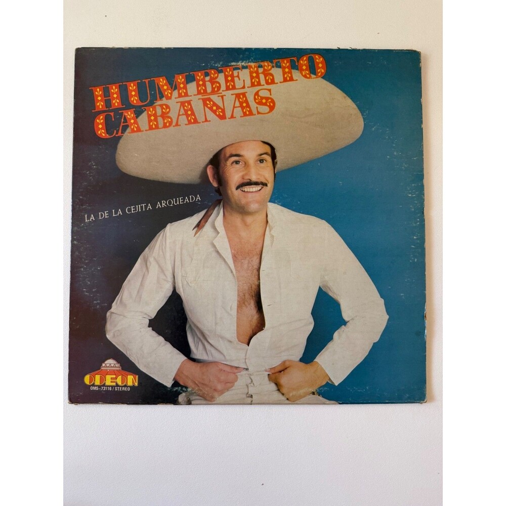 Humberto Cabanas La De La Cejita Arqueada LP 1979 Odeon OMS-73116 EX Cleaned
